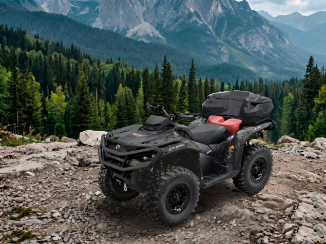 Jerry Can Instead of Seat, Can-Am Outlander Gen 3