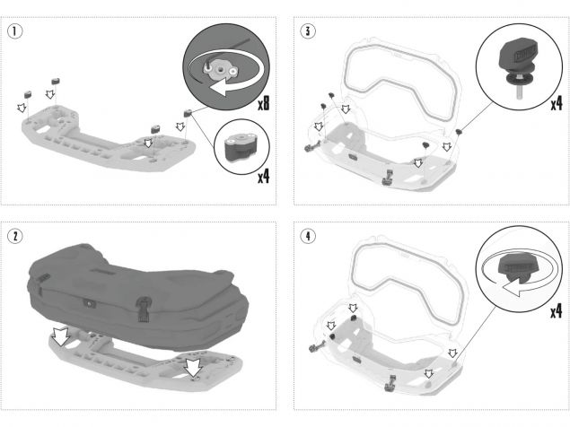 Cargo Box for CFMOTO CFORCE 650 / C6 Gen 4 (2026+)