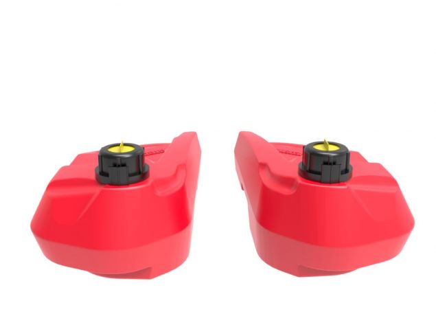 Front Jerry Cans for Loncin XWolf 1000 MUD, 2×5L