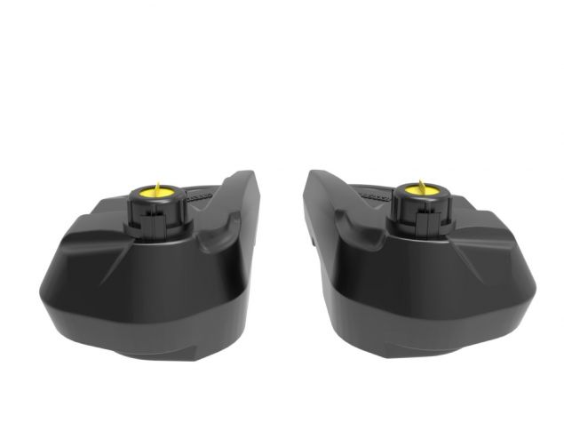 Front Jerry Cans for Loncin XWolf 1000 MUD, 2×5L