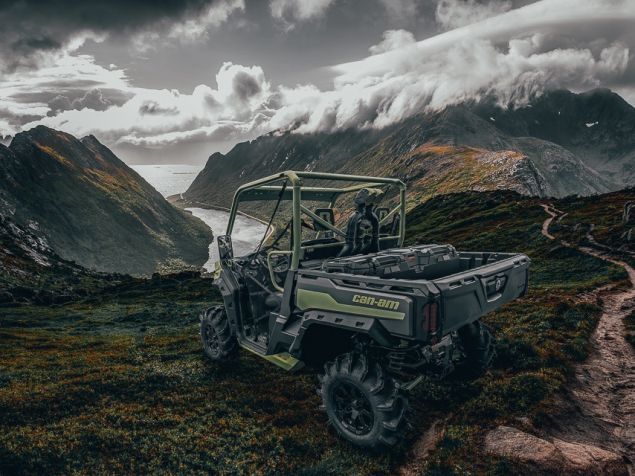 Large Rear Box for Can-Am Traxter Defender — 195 L