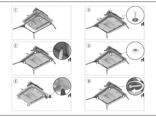 KAWASAKI KRX Roof Box for KRX 1000 | Waterproof & Aerodynamic UTV Storage