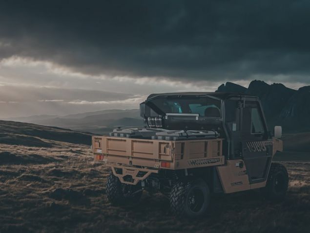 ODES DESERTCROSS 1000 ATV Cargo Box with 160L Capacity, Weatherproof Sealing, and Quick-Release Fasteners