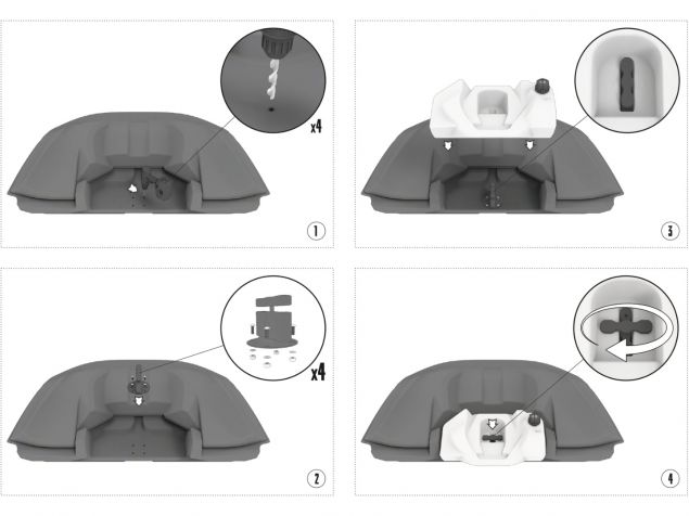  15-Liter Jerry Can for BRP Can-Am Maverick R 2024 Rear Cargo Box – High-Strength, Quick-Release Mount, Expedition-Ready