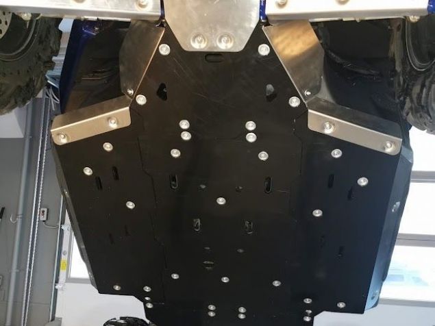 Aluminum Arm Skid Plates for Yamaha YXZ1000 (2019+) – 4 mm Protection Set