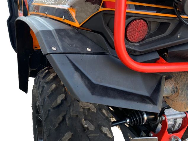 Fender extension for ATV BRP Can-Am Outlander Max 570