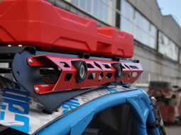 Roof rack (red) for Can-Am (BRP) ATV Maverick X3 MP0483V2