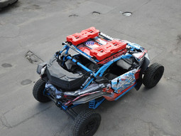 Roof rack (red) for Can-Am (BRP) ATV Maverick X3 MP0483V2
