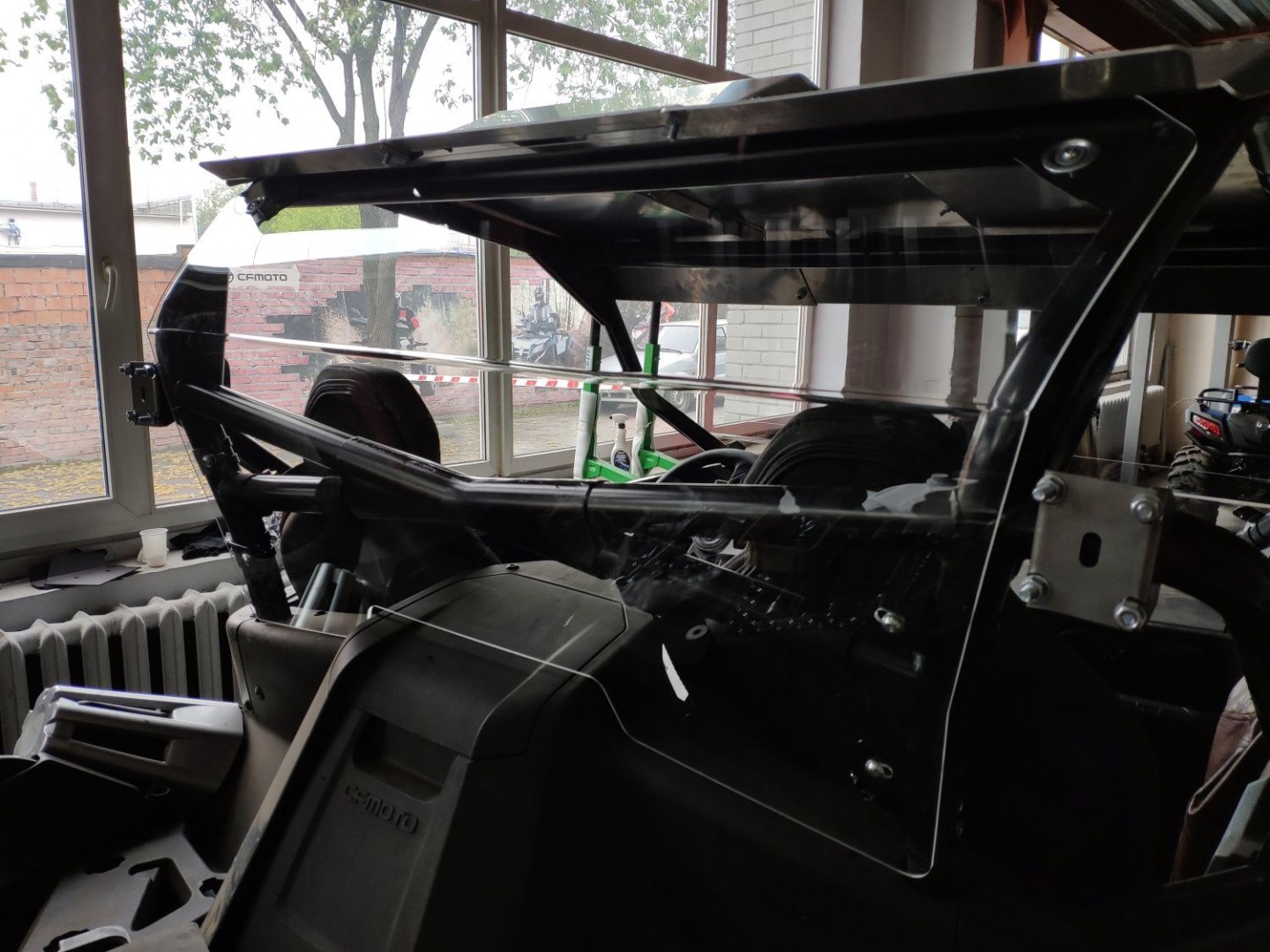 Rear windshield for CFMOTO ZFORCE 1000 SPORT SKU MP 0522 | ATVBox