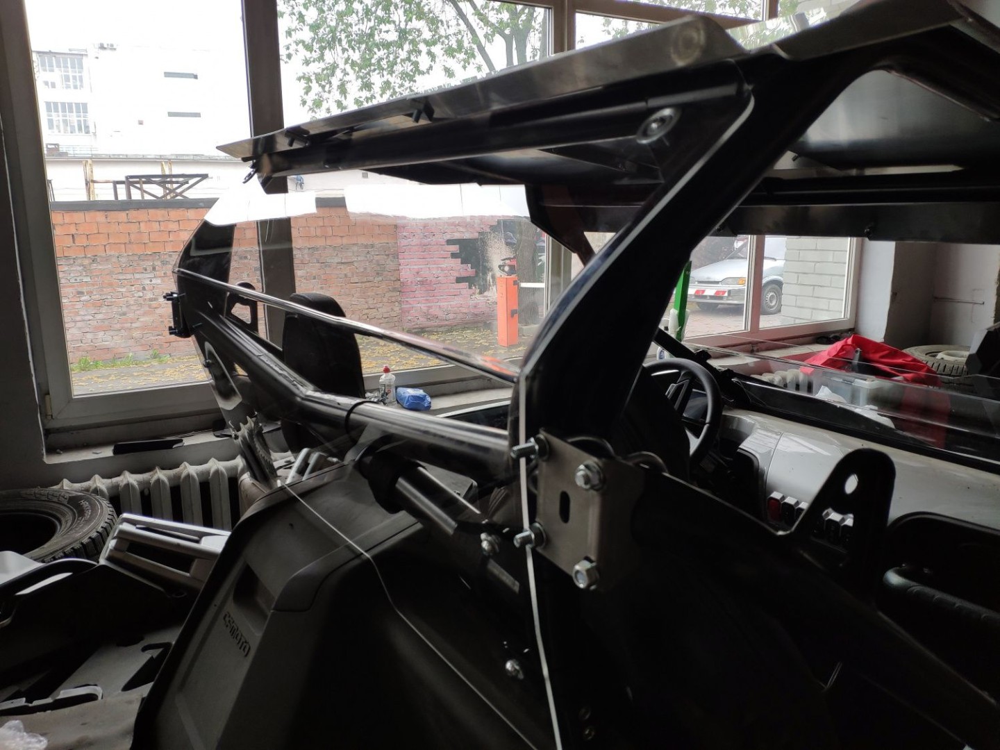 Rear windshield for CFMOTO ZFORCE 1000 SPORT SKU MP 0522 | ATVBox