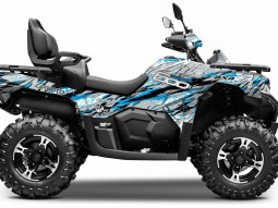 CFMoto 600 ATV Sticker Set (Gray)