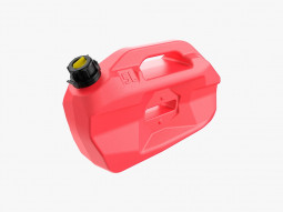 Tesseract Gas Can for CFMoto 450 rear box