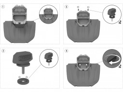 Additional Small Box for BRP Can-Am Maverick R (2024) – 15L Mini-Case with Secure Metal Lock for Small Items