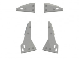 Aluminum Arm Skid Plates for Yamaha YXZ1000 (2019+) – 4 mm Protection Set
